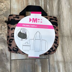 NWT Foldable Duffle Bag